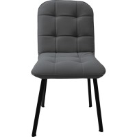 Кухонний стілець Примтекс плюс Santi FL black HL-19, оксамит чорний. (Santi FL black HL-19)