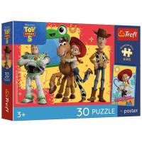 Пазл Trefl Premium Plus Kids Toy Story 5 Пригоди іграшок 30 елементів (5900511183443)