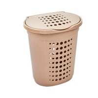 Кошик для білизни Алеана Овальний Кремовий 60 л (алн 122053/крем)