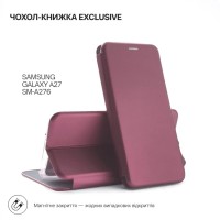 Чохол до мобільного телефона BeCover Exclusive Samsung Galaxy A27 SM-A276 Red Wine (715687)