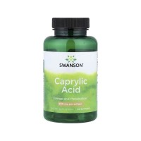 Вітамінно-мінеральний комплекс Swanson Каприлова кислота, 600 мг, Caprylic Acid, 60 гелевих капсул (SWV02096)