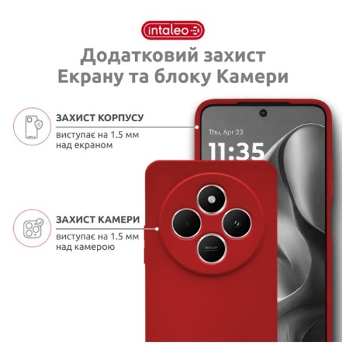 Чохол до мобільного телефона Intaleo SoftShell Xiaomi Redmi A4 Red (1283126632457)