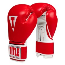 Боксерські рукавички Title Classic Pro Style 3.0 Red/White 14 oz (CVVTG3 14 RD/WH)