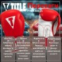 Боксерські рукавички Title Classic Pro Style 3.0 Red/White 14 oz (CVVTG3 14 RD/WH)