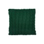 Подушка Прованс в'язана декоративна Коси зелена 33х33 см (027423)