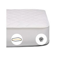 Наматрацник MirSon Стандарт тенсел (Modal) Aloe Vera 307 160x190 см (2200000381293)