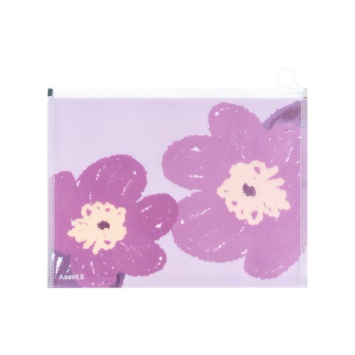 Папка на блискавці Axent zip-lock А4+ Lavender-4 (1497-39-A)