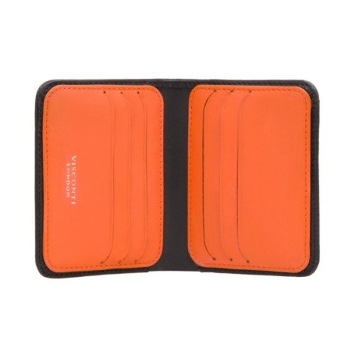 Гаманець Visconti VSL34 Lank з RFID Black-Orange (VSL34 BK/OR)