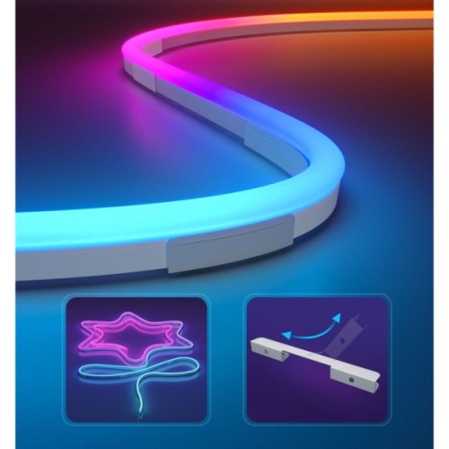 Світлодіодна стрічка Govee H61D3 Neon Rope Light 2, 3.0m, RGBIC, WI-FI/Bluetooth, white (H61D3301)
