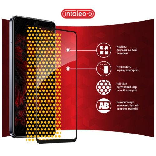 Скло захисне Intaleo Full Glue Infinix Hot 40i Black (1283126588945)