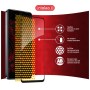 Скло захисне Intaleo Full Glue Infinix Hot 40i Black (1283126588945)