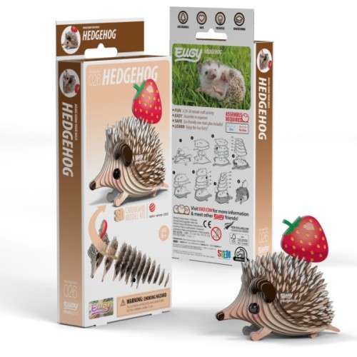 Пазл Eugy 3D Зоопарк Їжак (XEG-026)