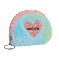 Гаманець дитячий Cool For School Брелок пухнастий Rainbow (CF87113)