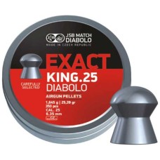 Пульки JSB Exact King 6,35 мм 1,645 г 150 шт/уп (546298-150)
