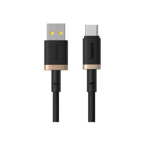 Дата кабель USB AM to USB-C 1.0m 60W black/gold Baseus (P10377802U01-00)