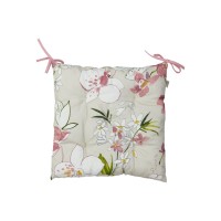 Подушка на стілець Прованс Орхідея 40х40 см (4823093449466)