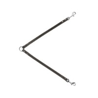 Повідець для собак Collar спарка Ш 10 мм Д 40 см чорний (00421)