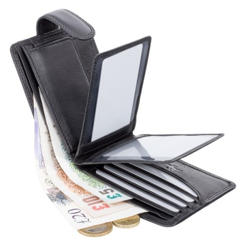 Гаманець Visconti HT13 Strand з RFID Black (HT13 BLK)