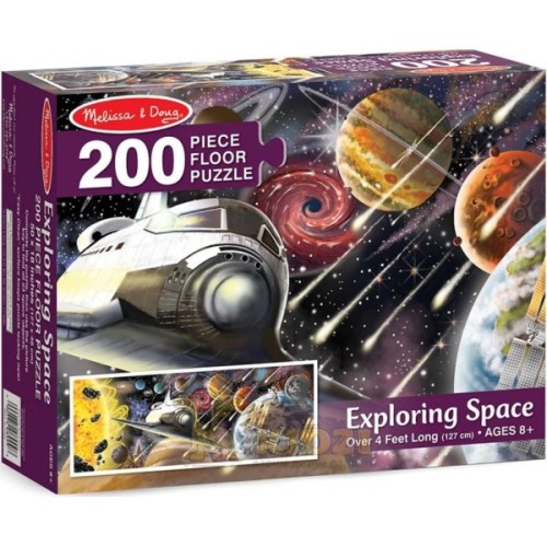 Пазл Melissa&Doug Мега "Дослідження космосу", 200 елементів (MD8909)