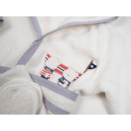Халат дитячий Bimini махровий (66191-86-cream)