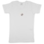 Футболка дитяча Aziz с маленькой машинкой белая в комплекте с трусиками (008066-4B-white)