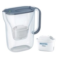 Фільтр-глечик Brita Style Essential MXPro 2.4л з картриджем сіро-блакитний (1058042)
