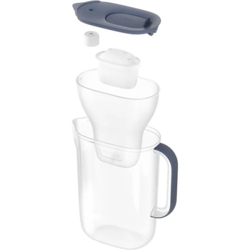 Фільтр-глечик Brita Style Essential MXPro 2.4л з картриджем сіро-блакитний (1058042)