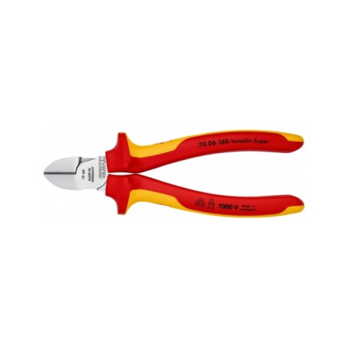 Кусачки KNIPEX бокові 70 06 160 (70 06 160)