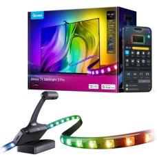 Світлодіодна стрічка Govee Набір R2A81 Three-cameraTV Backlight 75-85'', RGBIC, WI-FI/Bluetooth, чорний (R2A81C11) Світлодіодна стрічка Govee Набір R2A81 Three-cameraTV Backlight 75-85'', RGBIC, WI-FI/Bluetooth, чорний (R2A81C11)
