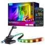 Світлодіодна стрічка Govee Набір R2A81 Three-cameraTV Backlight 75-85'', RGBIC, WI-FI/Bluetooth, чорний (R2A81C11)