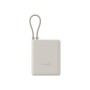 Батарея універсальна Xiaomi 10000mAh 33W Integrated Cable Beige (BHR9333GL)
