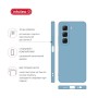 Чохол до мобільного телефона Intaleo SoftShell Infinix Hot 50 4G Light Blue (1283126618451)