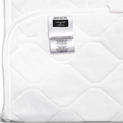 Наматрацник MirSon № 962 Natural Line Стандарт Cotton 120x190 см (2200000836748)