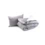 Ковдра Руно 140х205 + подушка 50х70 (1шт.) (924.52_Grey White)