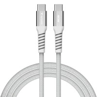 Дата кабель USB-C to USB-C 1.2m Magnetic 60W gray Verbatim (31850)