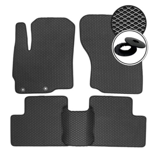 Килимок в багажник EVAtech Audi Q7 (4M) 7 seats 2015+ 2 покоління SUV USA (AU11153BG3RBB)