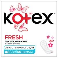 Щоденні прокладки Kotex Normal Deo 56 шт. (5029053548234/5029053548098)