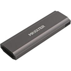 Кишеня зовнішня Maxxter USB-C USB 3.1 Gen2 M.2 NVMe 10Gbps gray (EHDE-2280S-02)