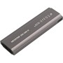 Кишеня зовнішня Maxxter USB-C USB 3.1 Gen2 M.2 NVMe 10Gbps gray (EHDE-2280S-02)