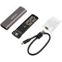 Кишеня зовнішня Maxxter USB-C USB 3.1 Gen2 M.2 NVMe 10Gbps gray (EHDE-2280S-02)