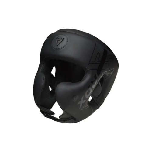 Боксерський шолом RDX F6 KARA Matte Black L (HGR-F6MB-L)