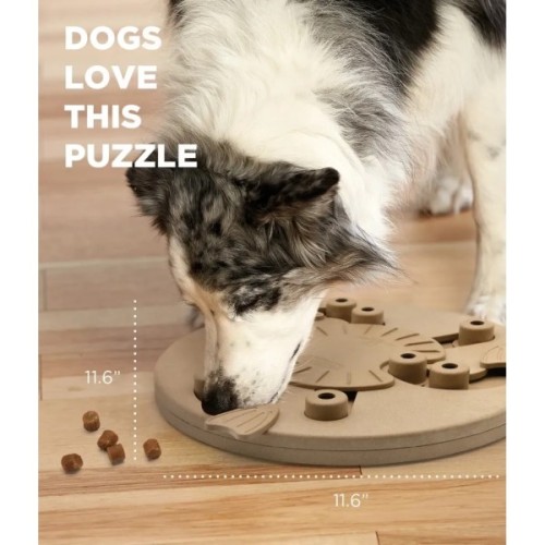 Іграшка для собак Nina Ottosson інтерактивна "Ребус" бежева (0700603673372)