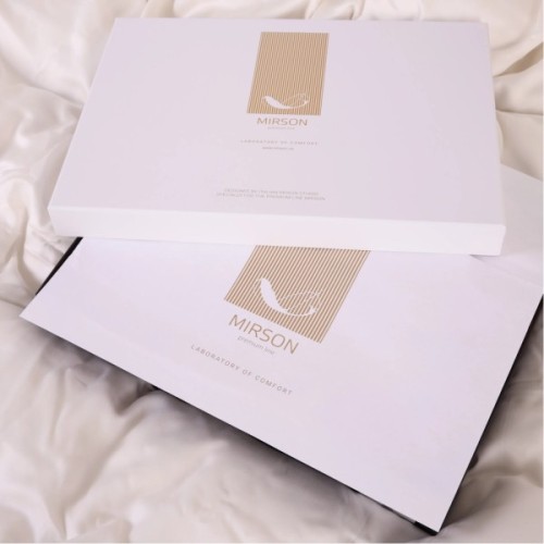 Постільна білизна MirSon 03 Creamy 2 x 160 x 220 сімейний Євро (2200009369094)