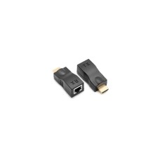 Адаптер HDMI extender passive 30m CAT5E/6 1080P black Voltronic (YT-SCPE HDMI-30m720PB)