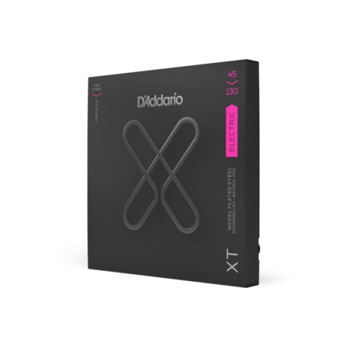 Струни для гітари D'Addario XT Bass Nickel Plated Steel Regular Light 5-String (45-130) (XTB45130)