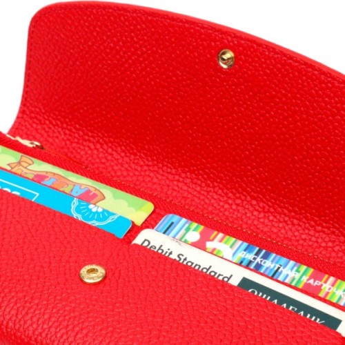 Гаманець Tony Bellucci З натуральної шкіри Червоний (21969)