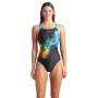 Купальник Arena Vibrant Swimsuit Swim Pro Back 008936-580 Чорний 40 (3468337504849)