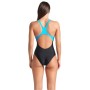 Купальник Arena Vibrant Swimsuit Swim Pro Back 008936-580 Чорний 40 (3468337504849)