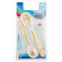 Набір дитячого посуду Canpol babies Exotic Animals ложечок з меламiну 2 шт Жовтий (4/530_yel)
