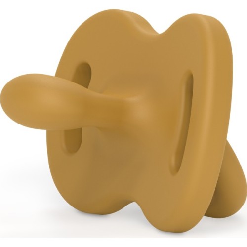 Пустушка Suavinex Colour Essence силіконова фізіологічна, 0-6 міс. жовта (308095)